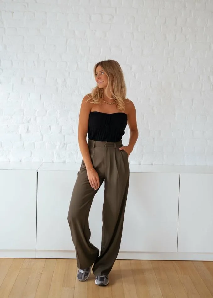 Easy Clothes Khaki Victor Pants Khaki Women039s Clothing Pants and Jeans
