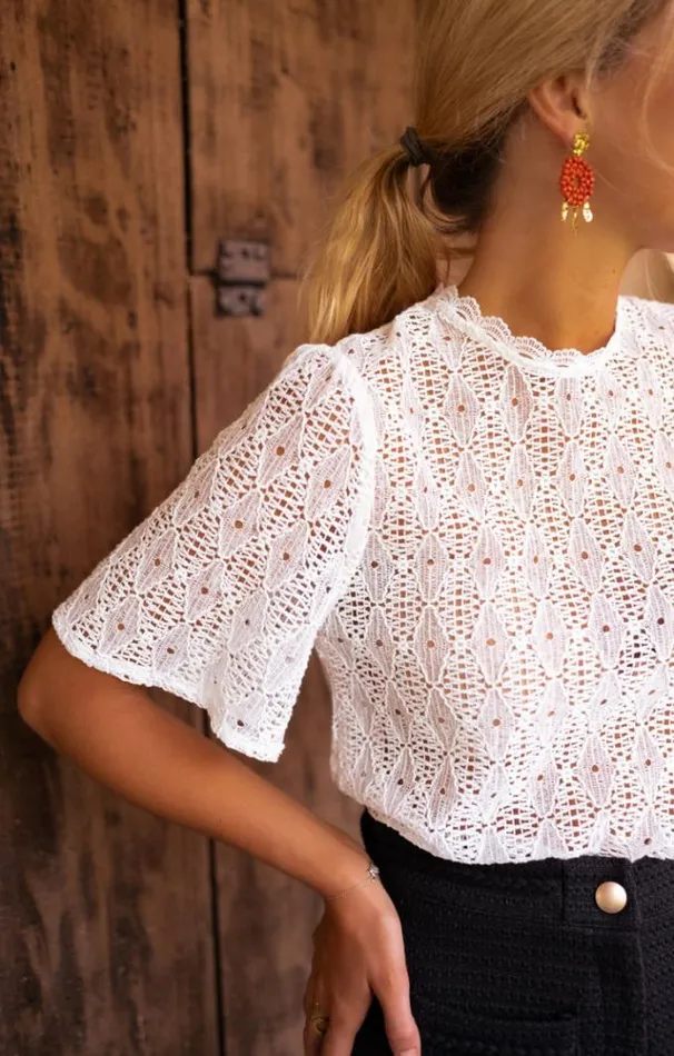 Easy Clothes Lace Maka Blouse Women039s Clothing Blouses