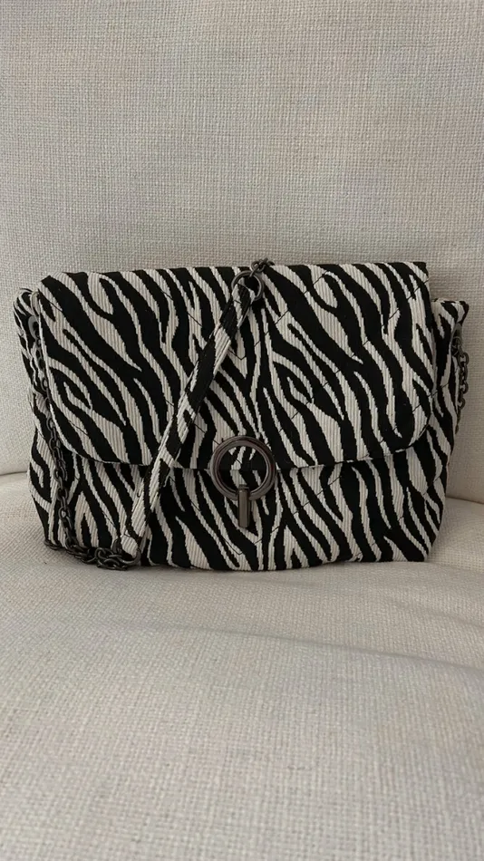 Easy Clothes Leather Zebra Bag Jewelry and Accessories Handbags