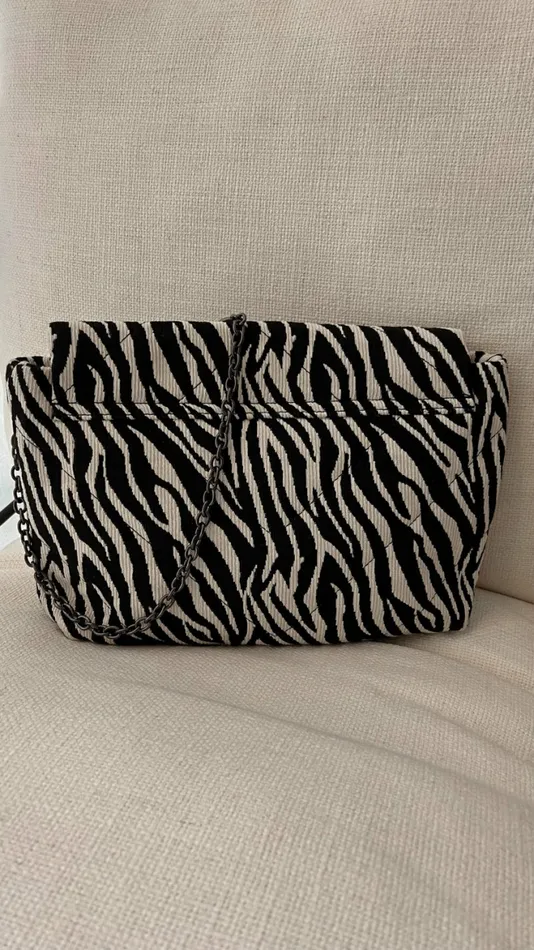 Easy Clothes Leather Zebra Bag Jewelry and Accessories Handbags