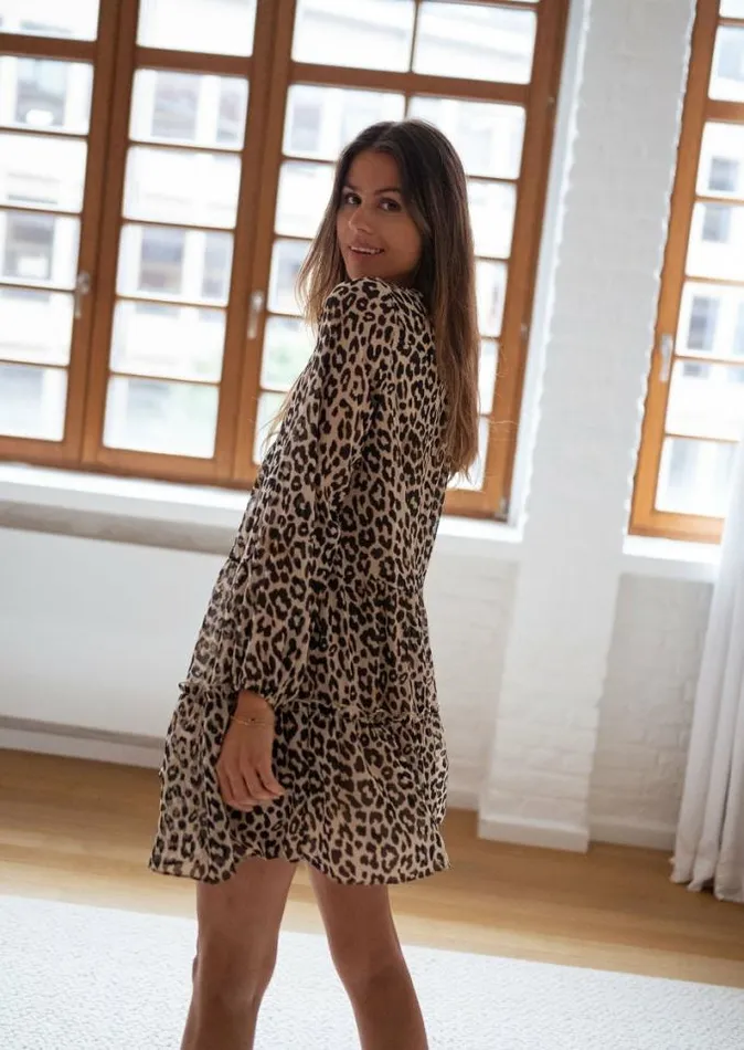 Easy Clothes Leopard Enola Dress Women039s Clothing Dresses Easy Clothes Leopard Enola Dress Women039s Clothing Dresses