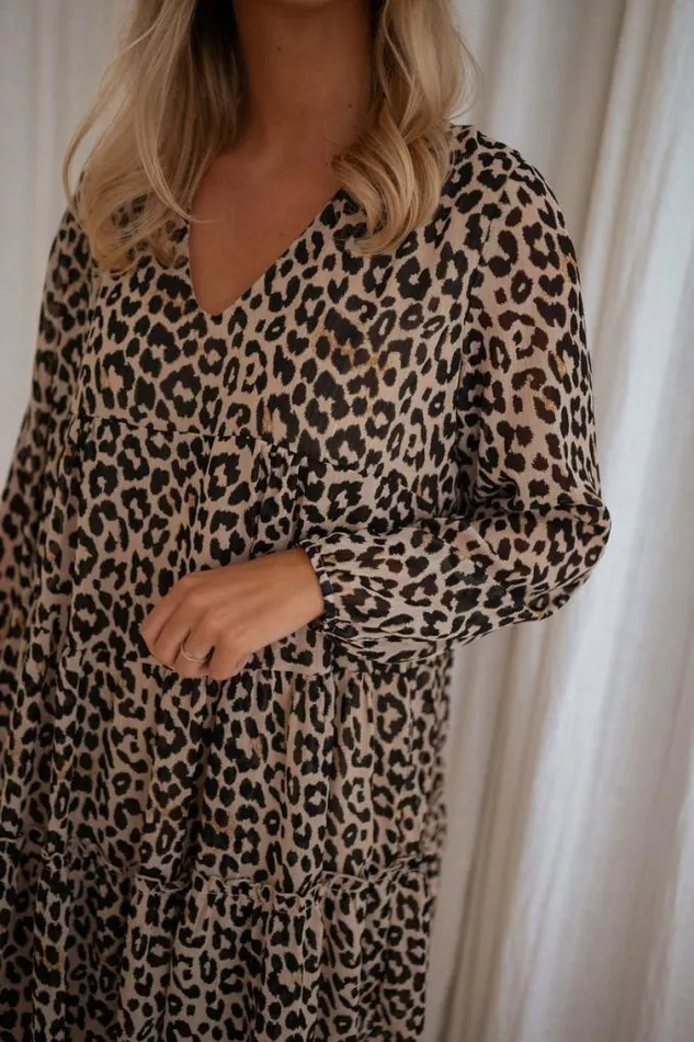 Easy Clothes Leopard Enola Dress Women039s Clothing Dresses Easy Clothes Leopard Enola Dress Women039s Clothing Dresses