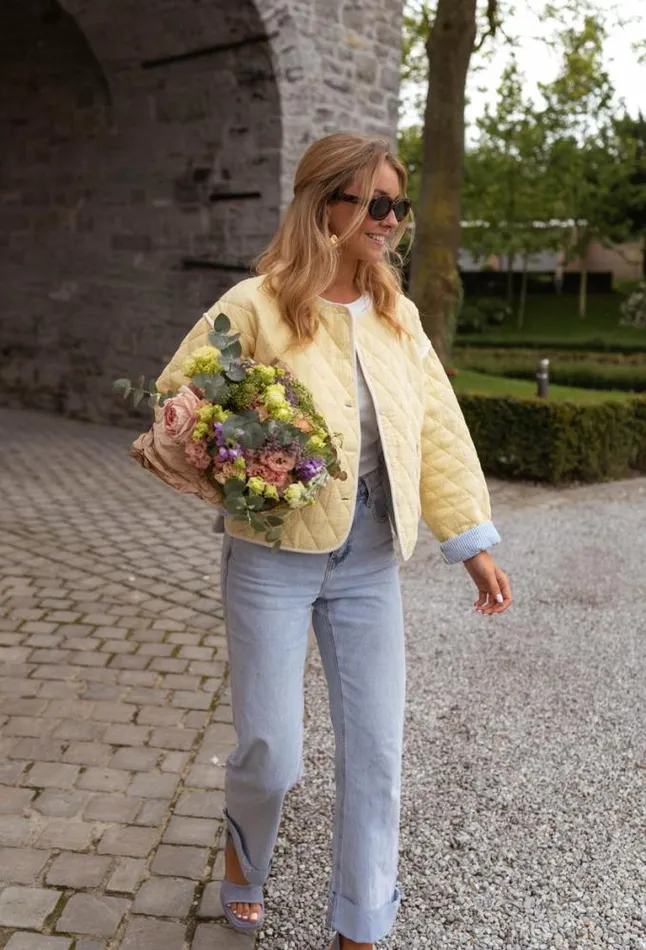 Easy Clothes Light Yellow Milaya Jacket Women039s Clothing Jackets Easy Clothes Light Yellow Milaya Jacket Women039s Clothing Jackets