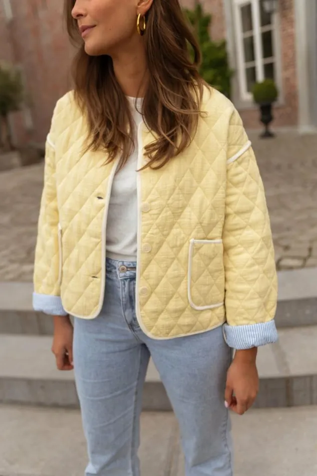 Easy Clothes Light Yellow Milaya Jacket Women039s Clothing Jackets Easy Clothes Light Yellow Milaya Jacket Women039s Clothing Jackets