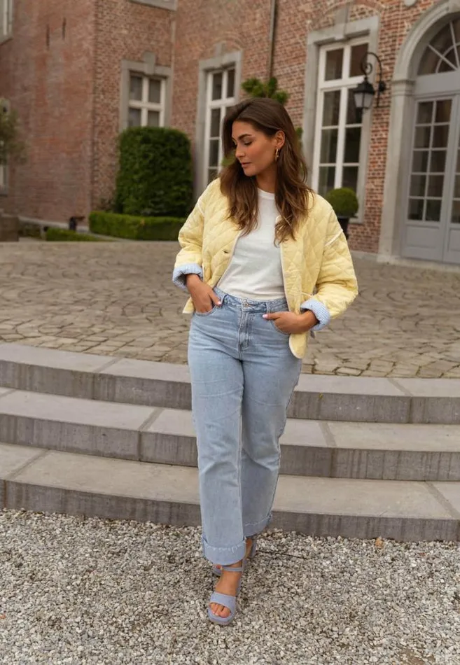 Easy Clothes Light Yellow Milaya Jacket Women039s Clothing Jackets Easy Clothes Light Yellow Milaya Jacket Women039s Clothing Jackets