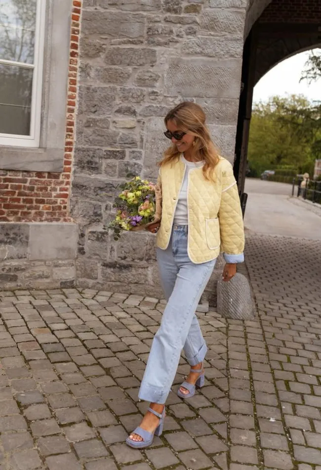 Easy Clothes Light Yellow Milaya Jacket Women039s Clothing Jackets Easy Clothes Light Yellow Milaya Jacket Women039s Clothing Jackets