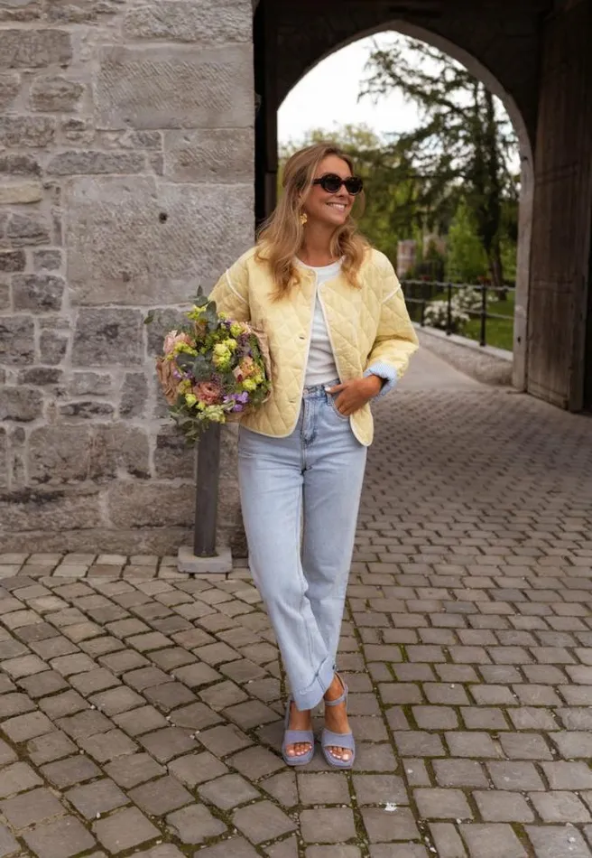 Easy Clothes Light Yellow Milaya Jacket Women039s Clothing Jackets Easy Clothes Light Yellow Milaya Jacket Women039s Clothing Jackets