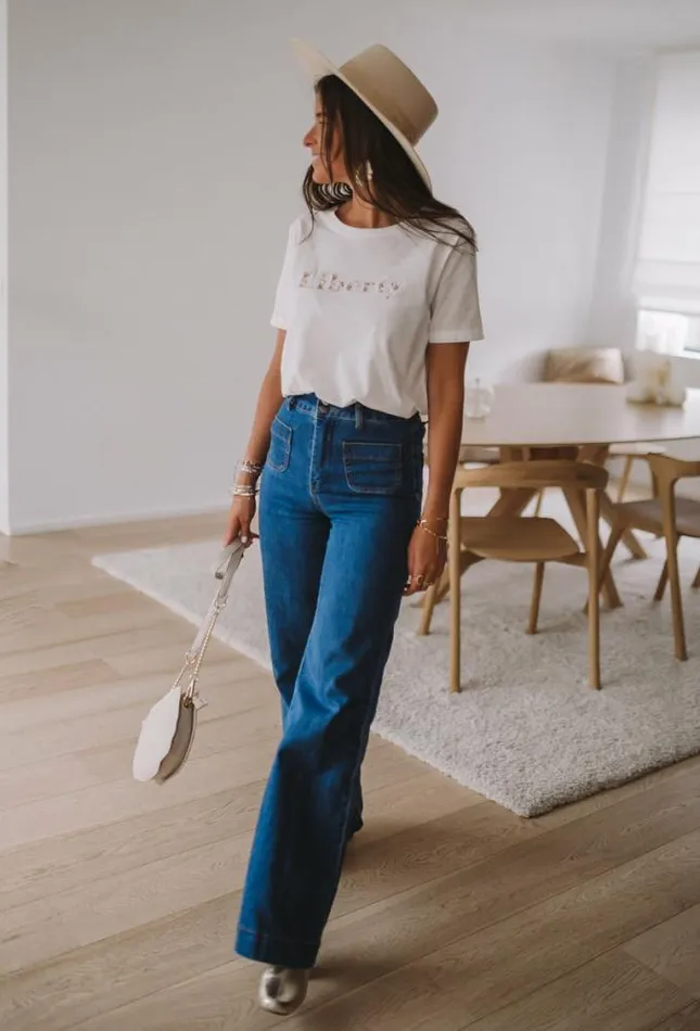 Easy Clothes Middle Blue Hugues Jeans Middle Blue Women039s Clothing Pants and Jeans Easy Clothes Middle Blue Hugues Jeans Middle Blue Women039s Clothing Pants and Jeans