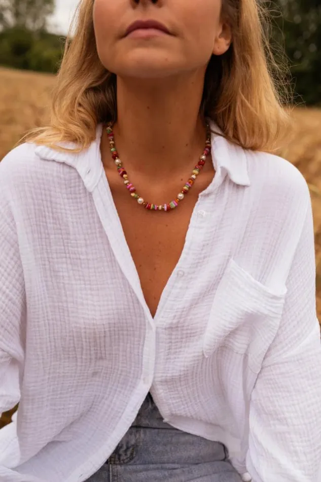 Easy Clothes Multicolored Meidi Necklace Jewelry and Accessories Necklaces