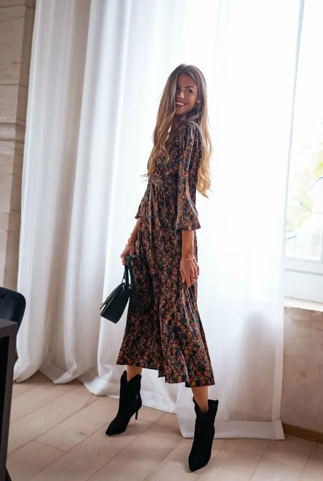 Easy Clothes Norah Floral Dress Women039s Clothing Dresses