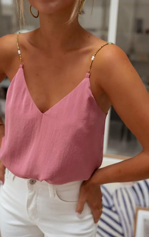 Easy Clothes Old Pink Lacty Top Old Pink Women039s Clothing Tops Easy Clothes Old Pink Lacty Top Old Pink Women039s Clothing Tops
