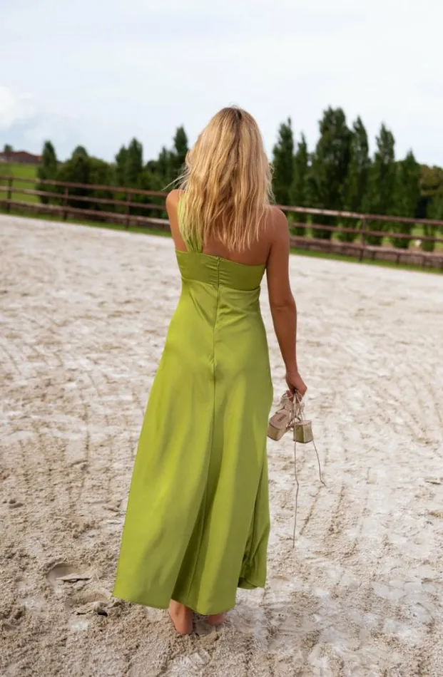 Easy Clothes Olive Dora Maxi Dress Women039s Clothing Dresses