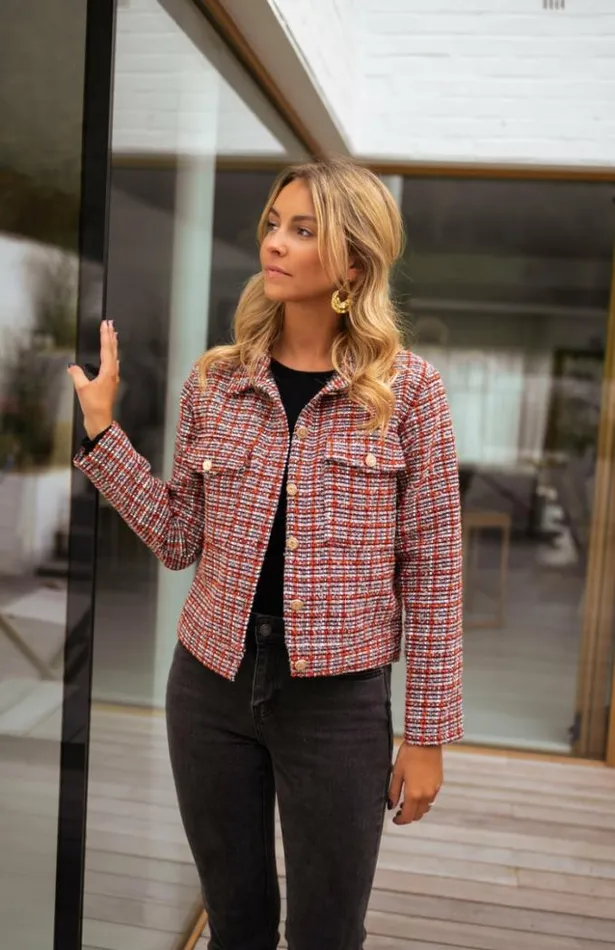 Easy Clothes Orange Dono Jacket Women039s Clothing Jackets