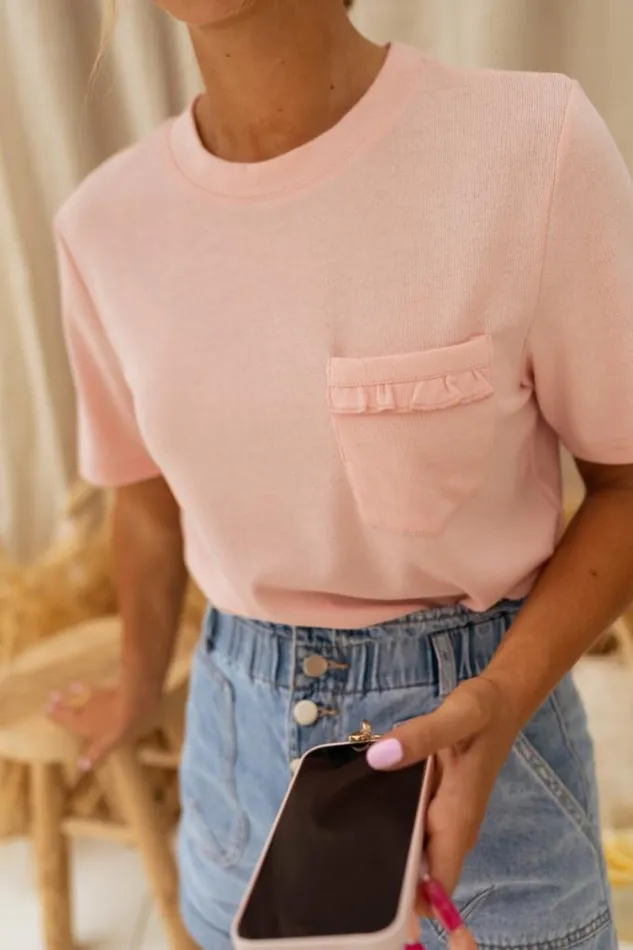 Easy Clothes Pink Aviva TShirt Pink Women039s Clothing Tshirts
