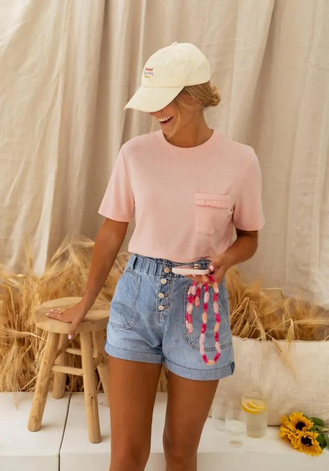 Easy Clothes Pink Aviva TShirt Pink Women039s Clothing Tshirts