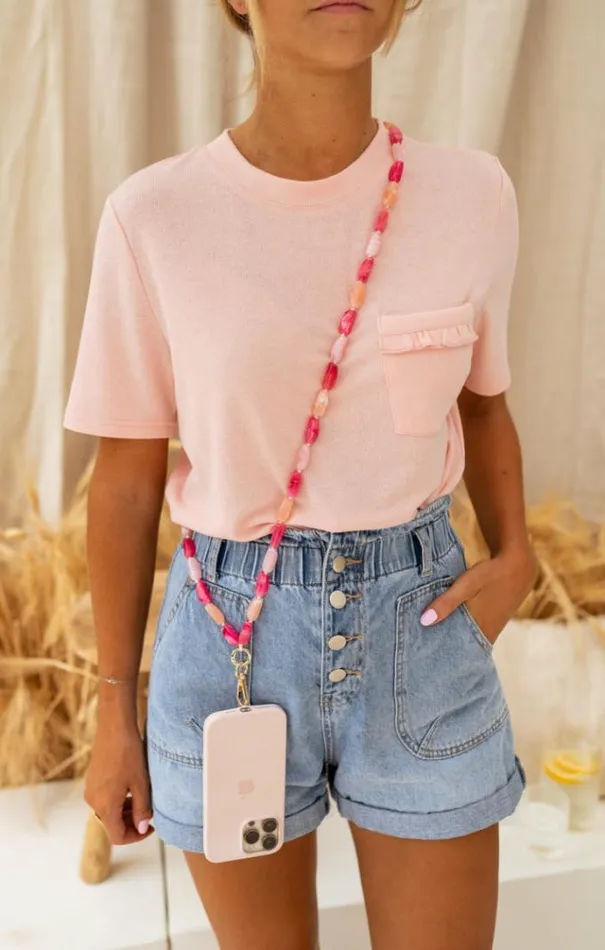 Easy Clothes Pink Aviva TShirt Pink Women039s Clothing Tshirts
