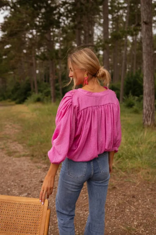Easy Clothes Pink Eddie Shirt Pink Women039s Clothing Shirts Easy Clothes Pink Eddie Shirt Pink Women039s Clothing Shirts