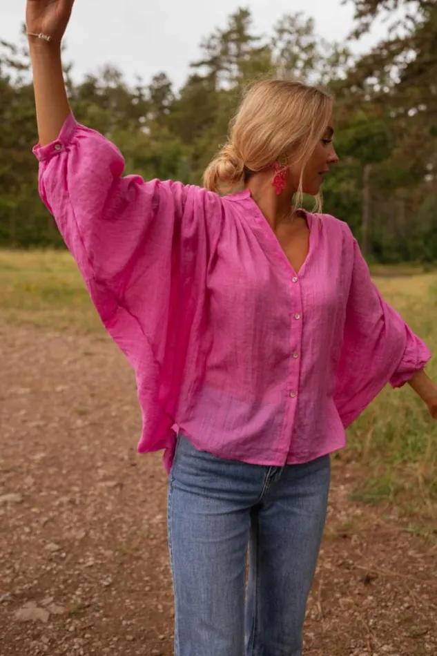 Easy Clothes Pink Eddie Shirt Pink Women039s Clothing Shirts Easy Clothes Pink Eddie Shirt Pink Women039s Clothing Shirts