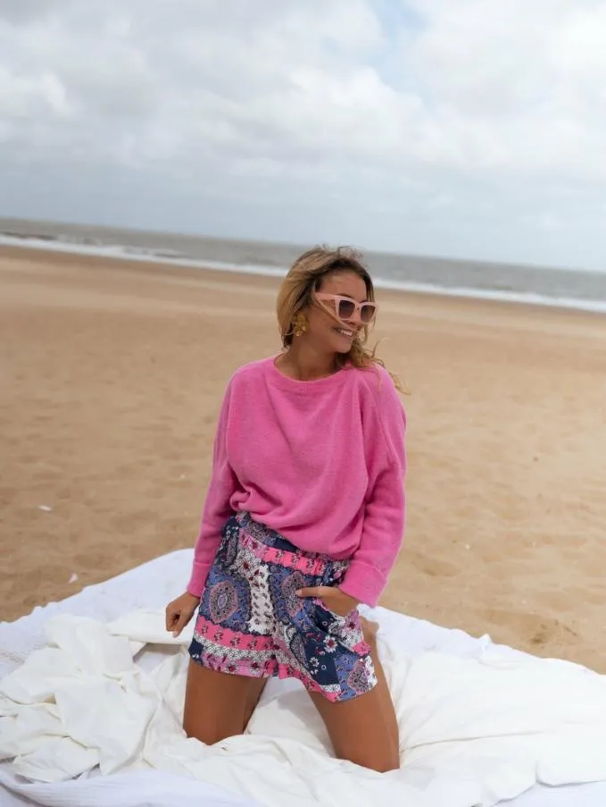 Easy Clothes Pink Jena Sweater Pink Women039s Clothing Sweaters