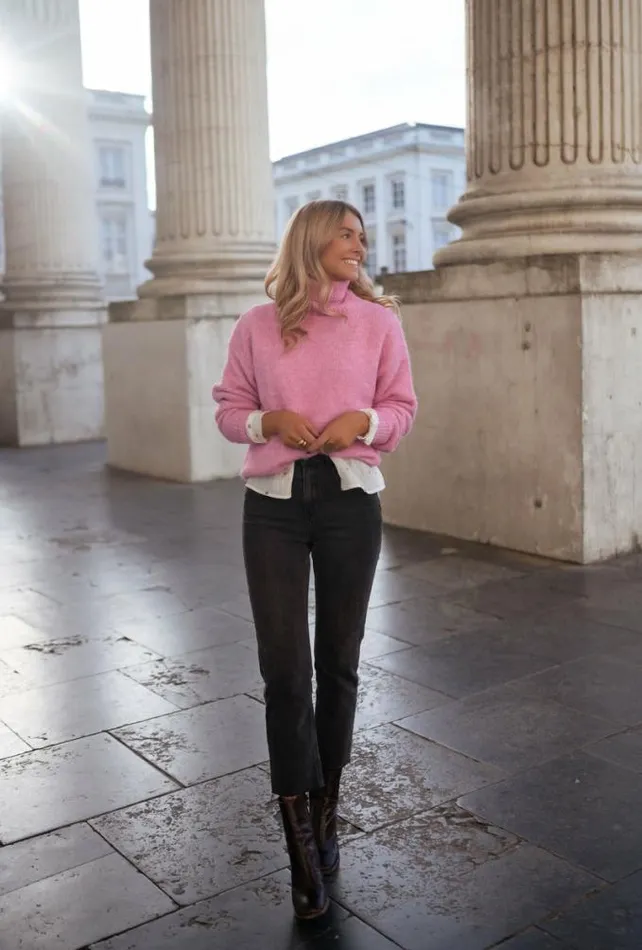 Easy Clothes Pink Tom Sweater Pink Women039s Clothing Sweaters