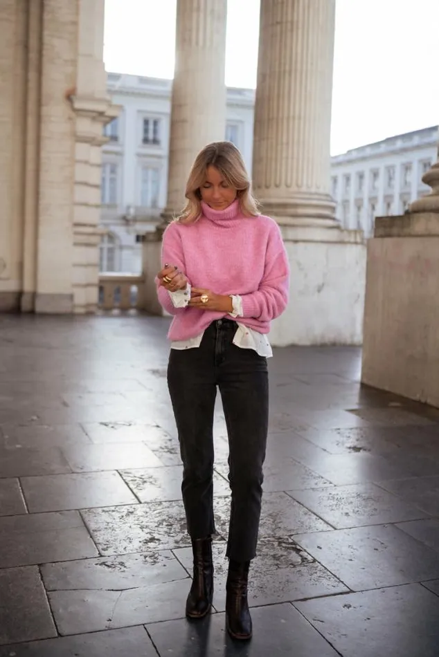 Easy Clothes Pink Tom Sweater Pink Women039s Clothing Sweaters