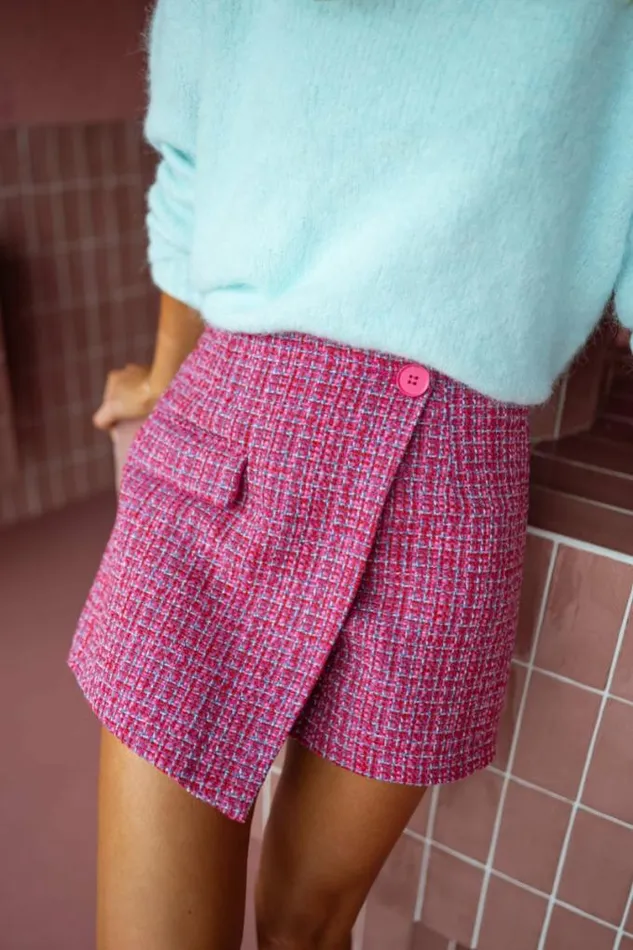 Easy Clothes Pink Tweed Jemina Skort Women039s Clothing Skirts Easy Clothes Pink Tweed Jemina Skort Women039s Clothing Skirts
