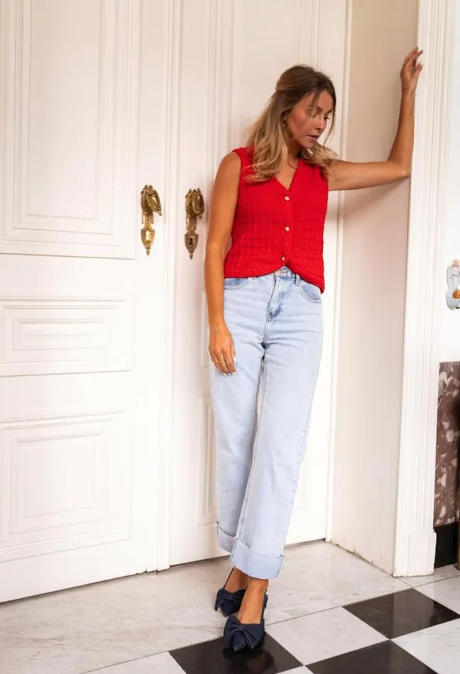 Easy Clothes Red Blake Sleeveless Cardigan Women039s Clothing Cardigans Easy Clothes Red Blake Sleeveless Cardigan Women039s Clothing Cardigans