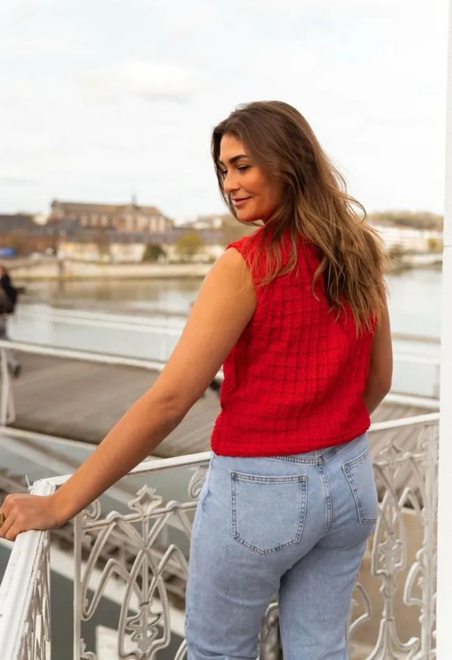 Easy Clothes Red Blake Sleeveless Cardigan Women039s Clothing Cardigans Easy Clothes Red Blake Sleeveless Cardigan Women039s Clothing Cardigans