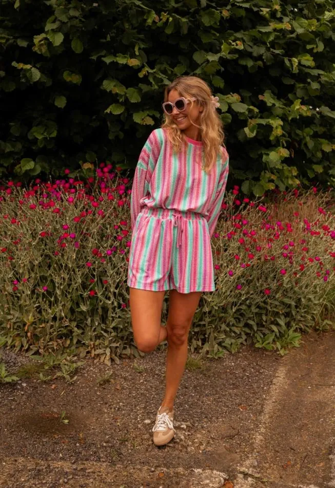 Easy Clothes Striped Hemmo Shorts Women039s Clothing Shorts Easy Clothes Striped Hemmo Shorts Women039s Clothing Shorts