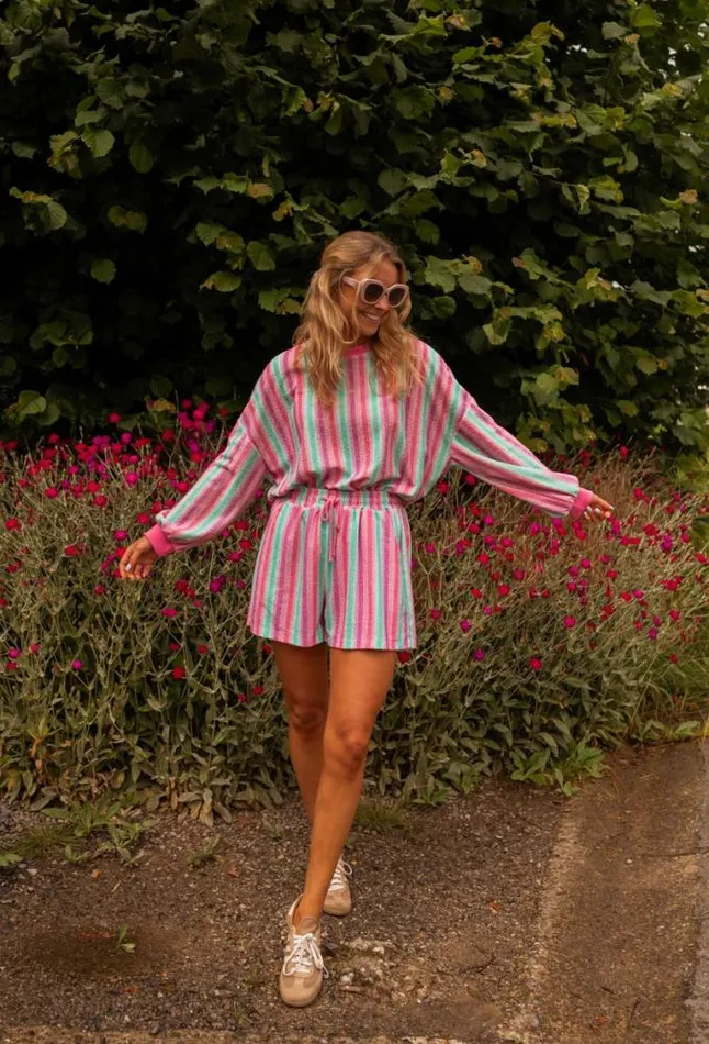 Easy Clothes Striped Hemmo Shorts Women039s Clothing Shorts Easy Clothes Striped Hemmo Shorts Women039s Clothing Shorts