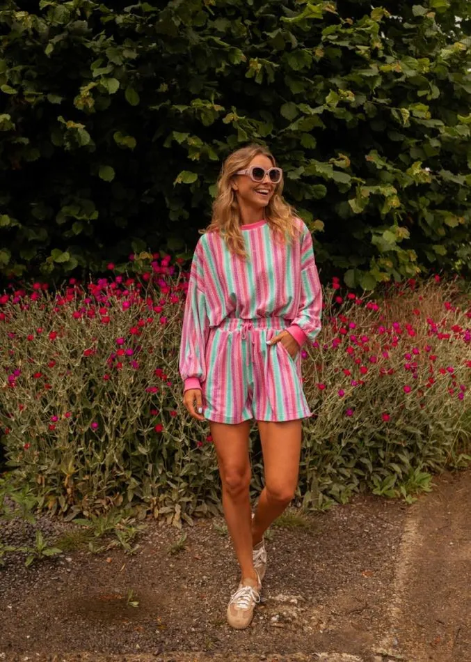 Easy Clothes Striped Hemmo Shorts Women039s Clothing Shorts Easy Clothes Striped Hemmo Shorts Women039s Clothing Shorts