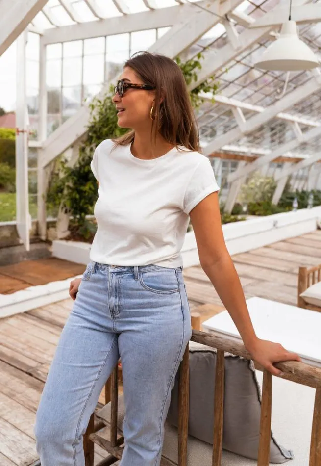 Easy Clothes White Lauren TShirt White Women039s Clothing Tshirts Easy Clothes White Lauren TShirt White Women039s Clothing Tshirts