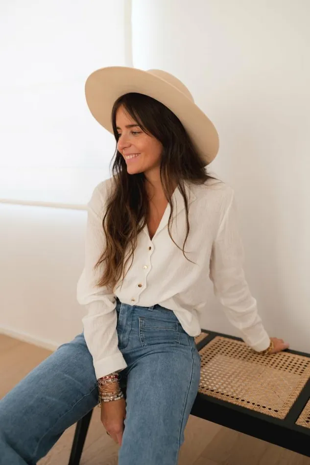 Easy Clothes White Lutece Blouse Women039s Clothing Blouses