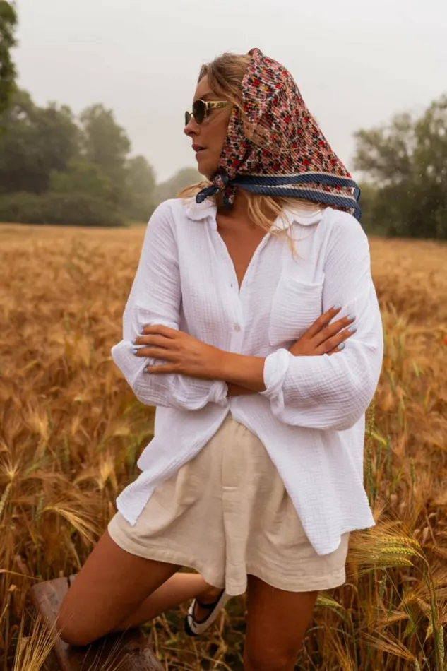 Easy Clothes White Sevan Shirt Women039s Clothing Shirts Easy Clothes White Sevan Shirt Women039s Clothing Shirts