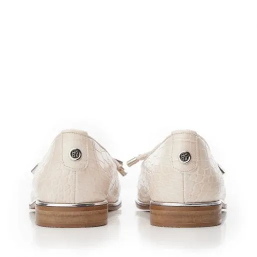 Ebrielle Cameo Patent Mocc Croc Women Moda In Pelle Casual Shoes And Trainers