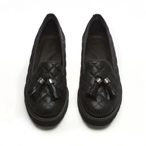Emmerson Black Porvair Women Moda In Pelle Casual Shoes And Trainers Emmerson Black Porvair Women Moda In Pelle Casual Shoes And Trainers