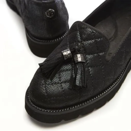 Emmerson Black Porvair Women Moda In Pelle Casual Shoes And Trainers Emmerson Black Porvair Women Moda In Pelle Casual Shoes And Trainers