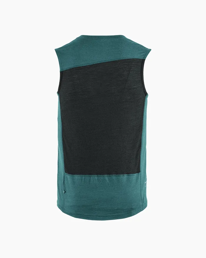 Fafne Activity Base Layer Tank Top Dark Deep Sea Men Klttermusen Base Layers