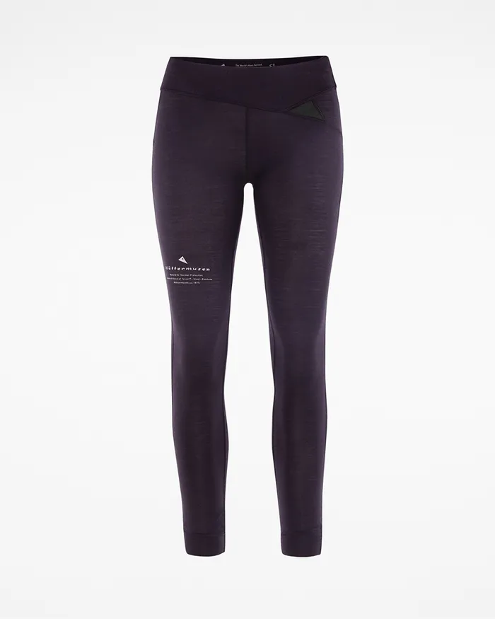 Fafne Activity Baselayer Pants Grape Women Klttermusen Pants