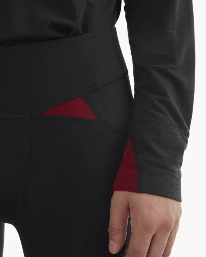 Fafne Activity Baselayer Pants Grape Women Klttermusen Pants