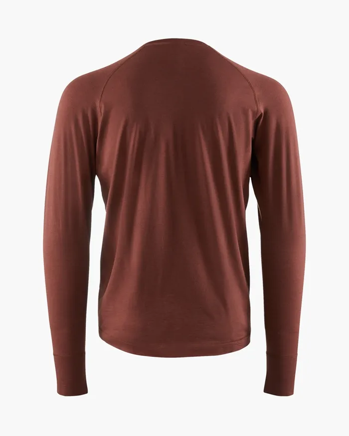 Fafne Baselayer Crewneck Merlot Men Klttermusen TShirts