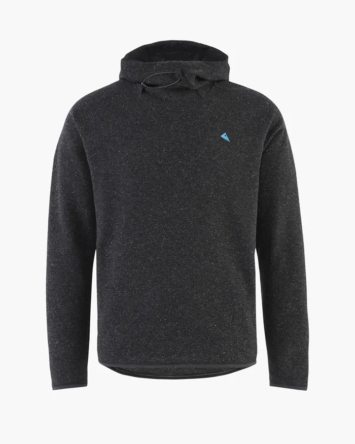 Falen Wooly Hooded Wool Sweatshirt Raven Men Klttermusen Fleeces and Sweaters