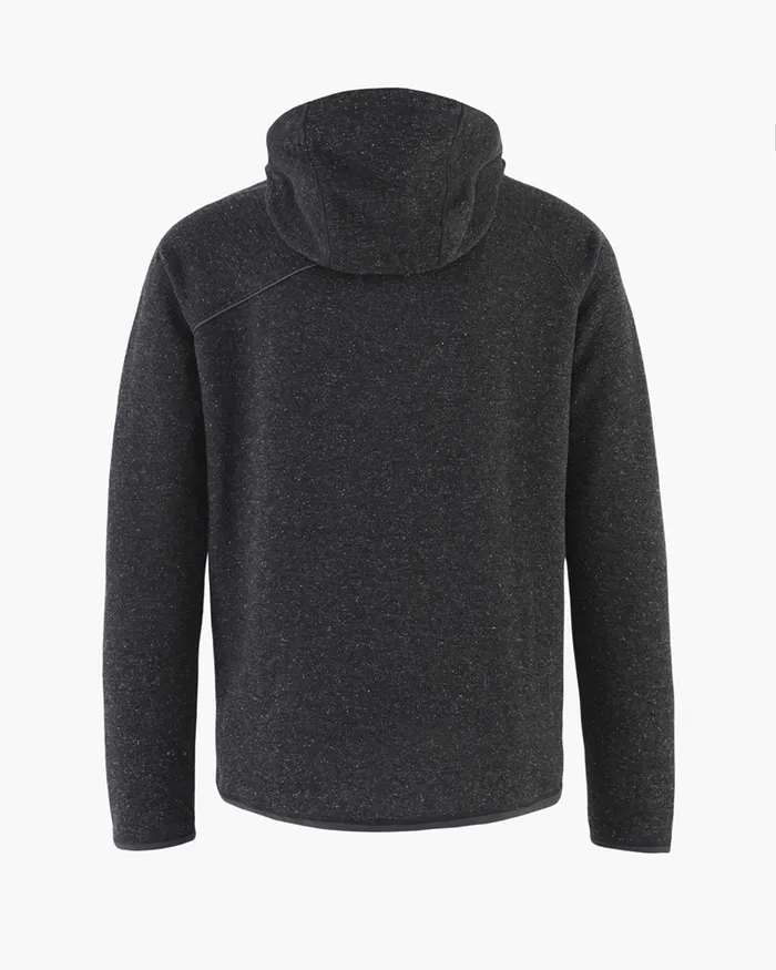 Falen Wooly Hooded Wool Sweatshirt Raven Men Klttermusen Fleeces and Sweaters