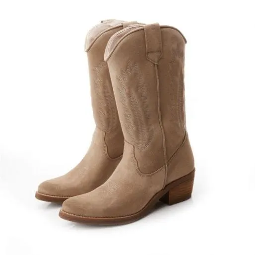 Fanntine Stone Suede Women Moda In Pelle Ankle Boots Fanntine Stone Suede Women Moda In Pelle Ankle Boots