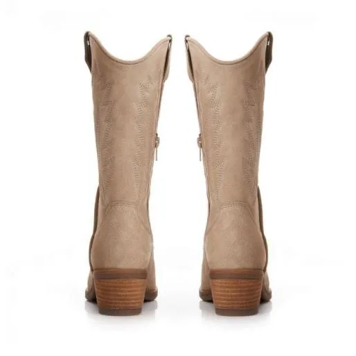 Fanntine Stone Suede Women Moda In Pelle Ankle Boots Fanntine Stone Suede Women Moda In Pelle Ankle Boots