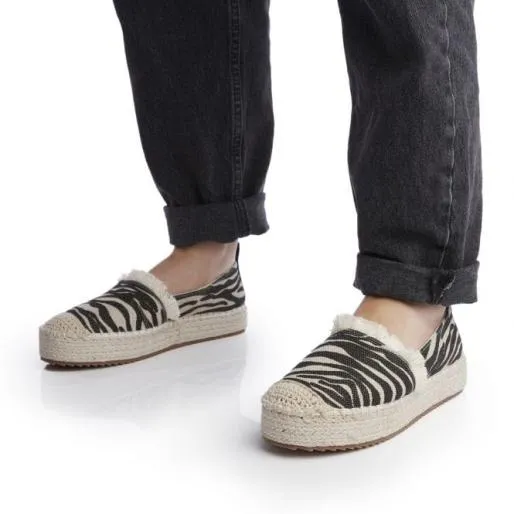 Fiori Zebra Textile Women Moda In Pelle Casual Shoes And Trainers Fiori Zebra Textile Women Moda In Pelle Casual Shoes And Trainers