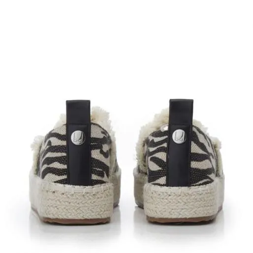 Fiori Zebra Textile Women Moda In Pelle Casual Shoes And Trainers Fiori Zebra Textile Women Moda In Pelle Casual Shoes And Trainers