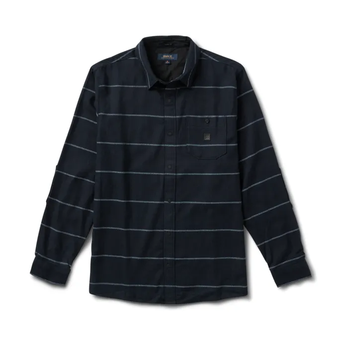 Flannels Men Roark Nordsman Light Long Sleeve Flannel Dark Navy