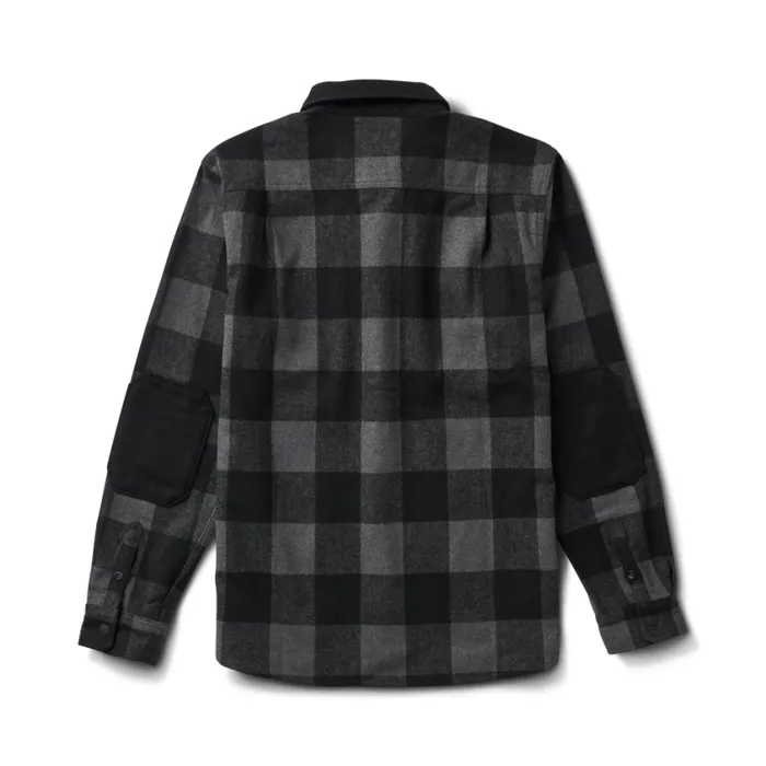 Flannels Men Roark Nordsman Long Sleeve Flannel Charcoal Plaid