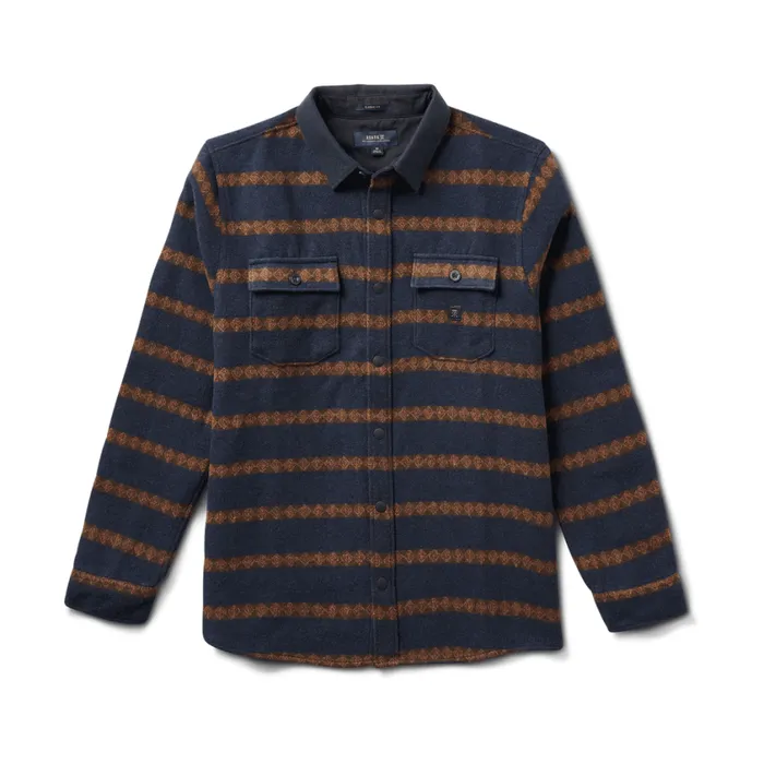 Flannels Men Roark Nordsman Long Sleeve Flannel Dark Navy 2